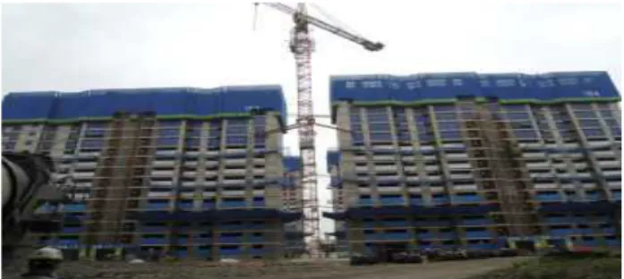 Figure 4. 3D desined construction site view