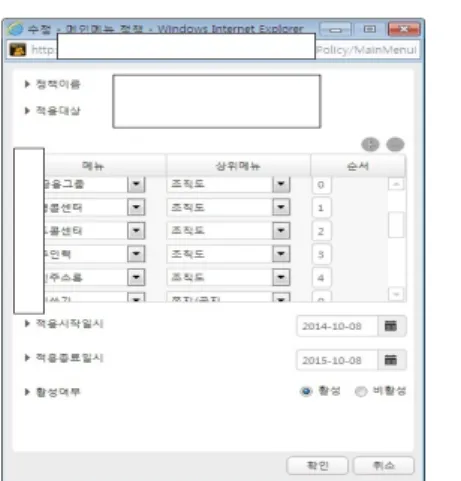 Fig.  8.  Policies  for  Messenger  Client  Application  Security Container
