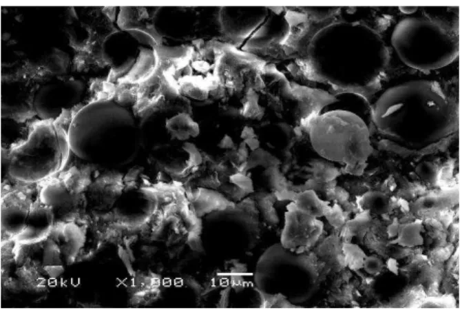 Figure 6. Compressive strength of concrete according to replacement ratio of HMS and w/c