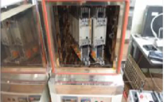 Fig.  3. Experimental  set  up  of  thermal  accelerating  aging  test