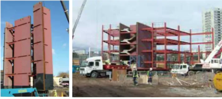 Table 1. Construction cases of Bi-steel Field Construction case Bi-Steel Construction RC Duration Reducing Birmingham 1 Tower (Core) 20days