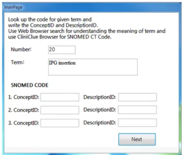 Fig. 2.  Screen setup for coding activity analysis.