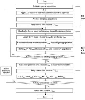 Fig. 3 Flow Chart of the pro-HGA Approach