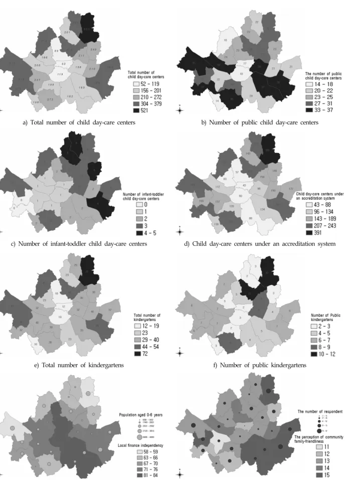 Figure  1.  Geographical  Distribution  of  Community  Level  Variables  and  Respondents