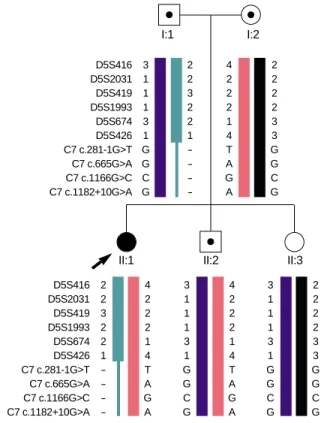 Fig. 4. Gene dosage analysis by multi- multi-plex PCR method. (A) The fourth exon of the LDLR gene [internal control (IC);