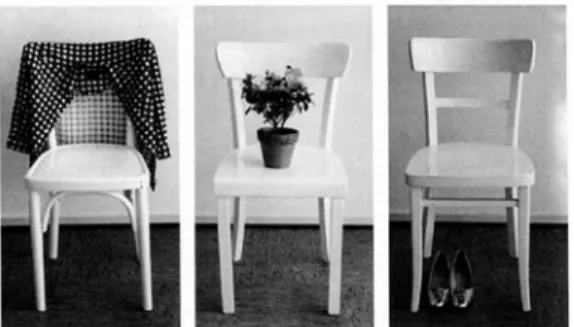 Fig. 5. George Brecht, Chair Event (1966).