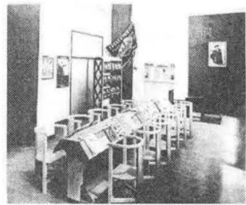 Fig. 1. Alexander Rodchenko, Workers’ Club.게 되고 미술의 본질과 예술 자체를 위한 예술로서의 기능을 담당하였던 미니멀 아트는 현대 미술의 중요한 축으로 오늘날까지도 여전히 유효하고 앞으로도 지속되어지리라 예측된다(정 2002)
