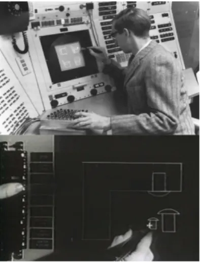 Fig. 2. 제록스 알토, 1973. Fig. 3. Sketchpad, 1963.