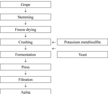 Fig. 1. Schematic diagram of artificial ice wine fermentation.