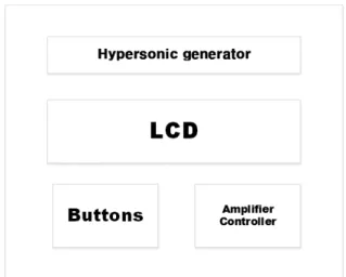 Figure 2.. Structure of hypersonic device