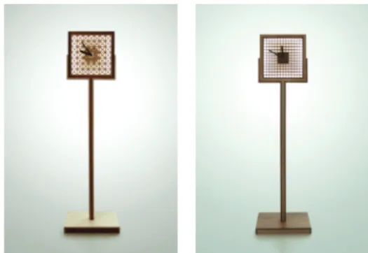 Fig. 6. LED clock 1type, 2type. light-off.