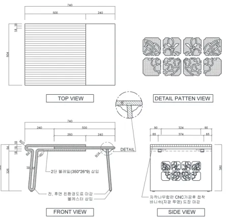 Fig. 2. Drawing of A-type design.
