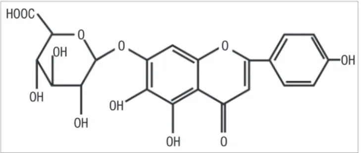 Fig. 1. The structure of scutellarin.