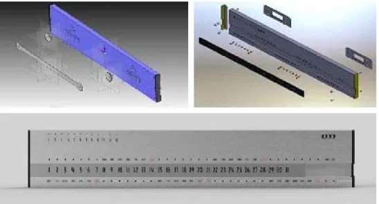 Fig. 5. Solidworks를 통한 조립도와 Rhinoceros를 통한 3D  모델링.