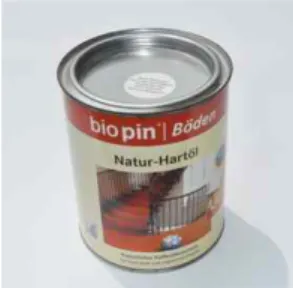 Fig. 6. Polymerized Oil바니시처럼 두껍게 바르기가 힘들다. 그리고 시간이 다소 경과
