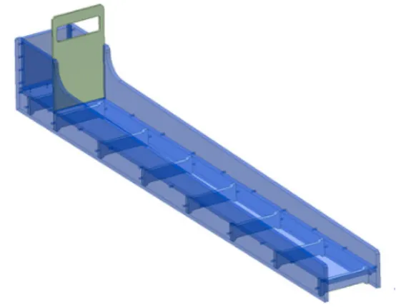 Fig. 1. Channel flow apparatus