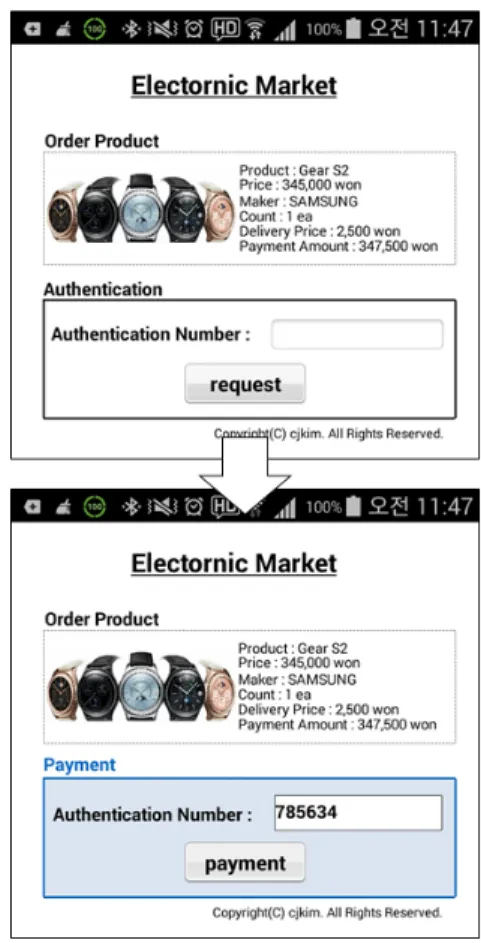 Fig. 10. Pre-Authentication Success