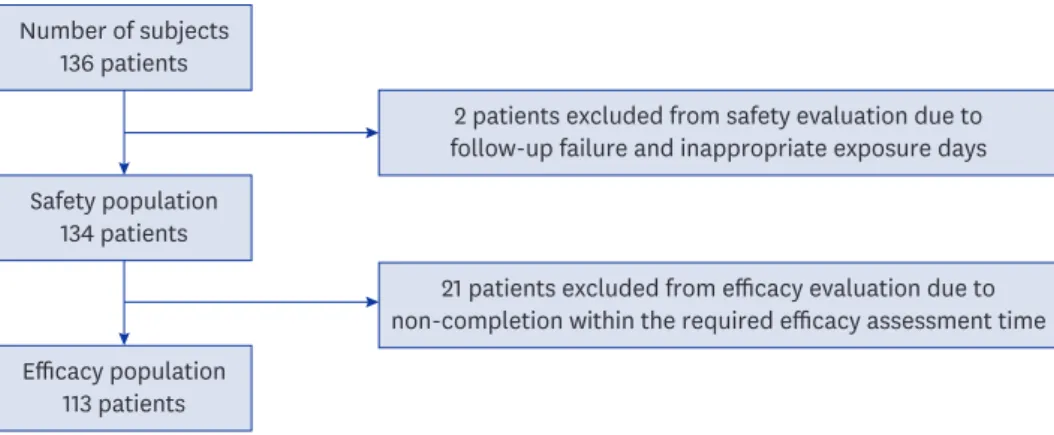 Fig. 1. Overview of the patients who participated in PMS. 