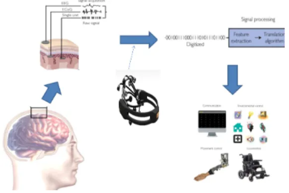 Fig. 3.  BCI based HRI platform