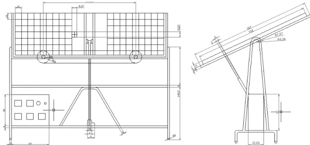 Fig.  4  Working  drawing  of  solar-tracking-control  system템을 작동해보고 문제점이 있다면 토의를 통하여 해결하도록 하였다