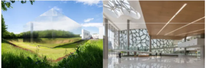 Figure 4. Biesbosch Museum(Left) and Flat Scape House(Right)