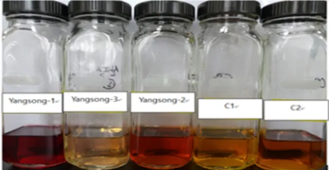 Fig. 2. Phylogenetic trees of strain Yangsong-1 estimated from 16S rRNA gene sequence.