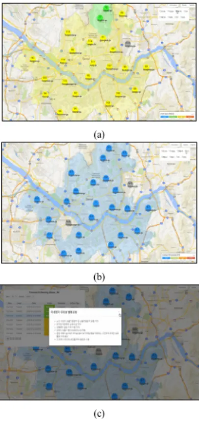 Fig. 8. Real-Time Air Pollution Information