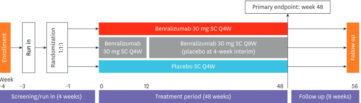 Fig. 1. SIROCCO trial design. 
