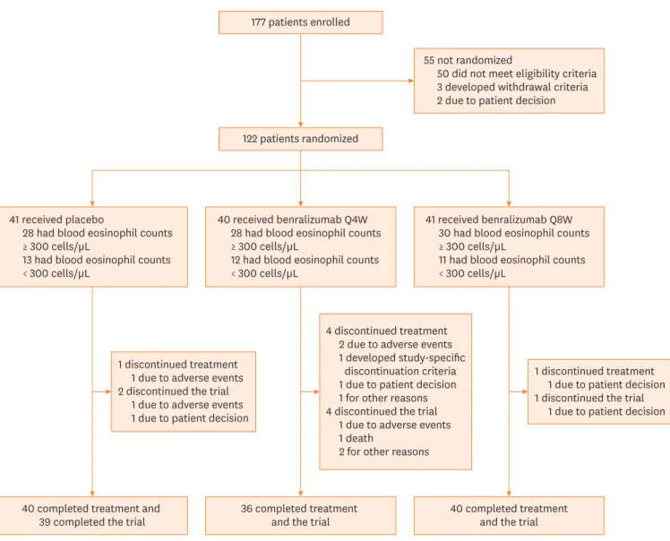 Fig. 2. SIROCCO trial design: Korean patients. *