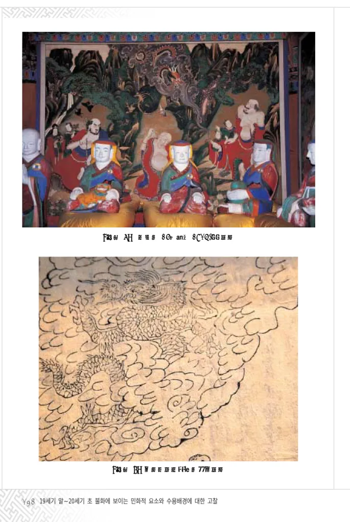 그림 범어사 나한도 의 운룡