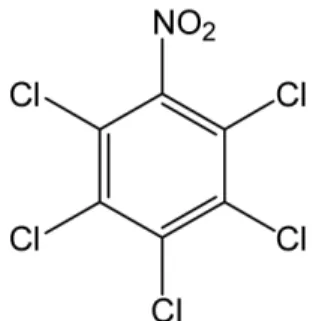 Fig. 1. Chemical structure of quintozene.