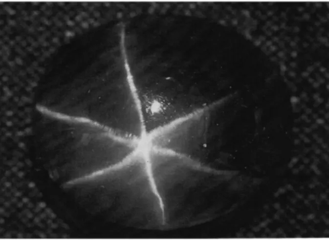 Fig. 3. Star sapphire.