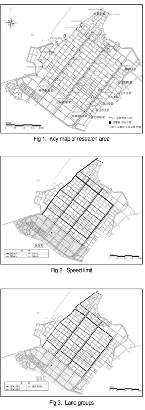 Fig 1.  Key map of research area