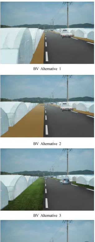 Figure  3.  Create  image  simulation  of  the  vinyl  greenhouse  landscape. 