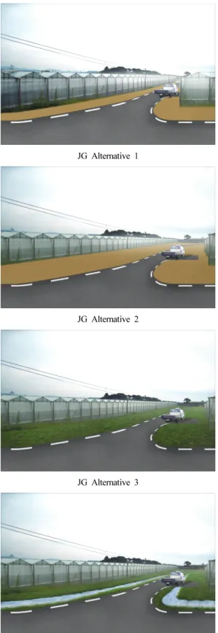 Figure  4.  Create  image  simulation  of  the  grass  greenhouse  landscape. 
