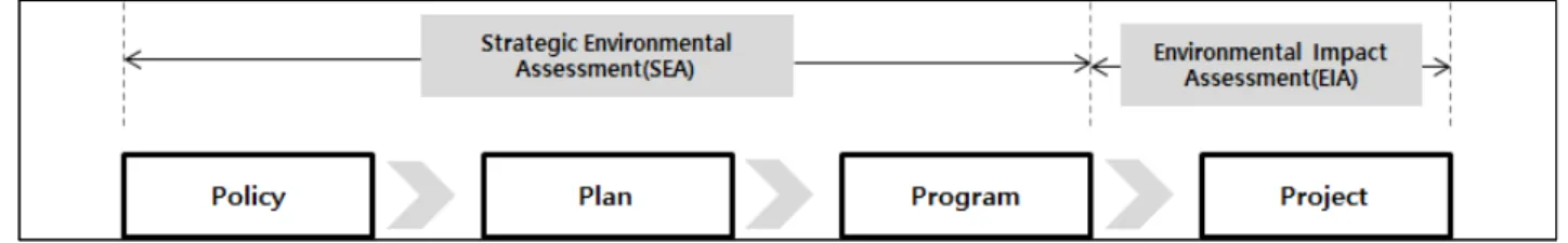 Figure 1. Strategies for SEA and EIA.