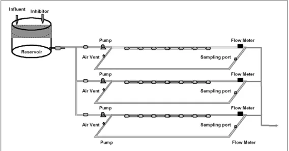 Fig. 2.  Schematic diagram of simulated pipe loop system