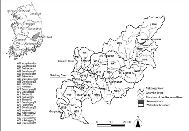 Figure 1.  Geographical location of the study area