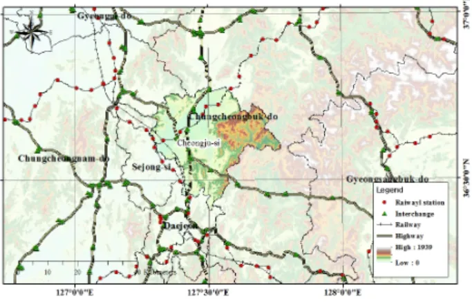 Figure 1. Study area