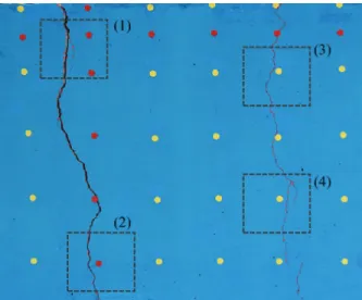 Fig. 9 Result of concrete crack analysis using IPM