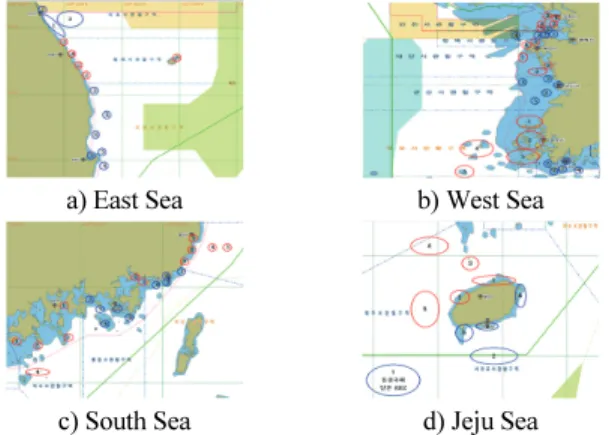 Fig. 5 Examples of Coastal Hazard Maps (Taean) Fig. 7 Examples of National Safety Awareness Index Fig