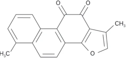 Fig. 1. Structure of tanshinone I. 
