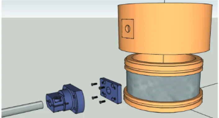 Fig. 13 Prototype of Laser-based Load Cell for PSC tendon