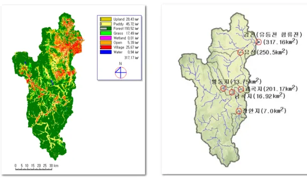 Fig.  1.  Land  use  of  study  area.
