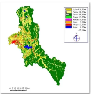 Fig.  1.  Land  use  of  study  area.