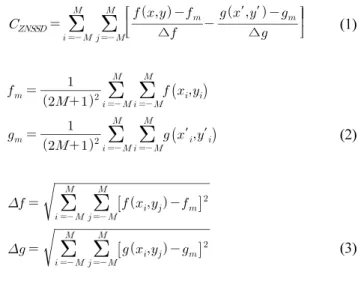 Fig. 1 Deformation measurement using image correlation method