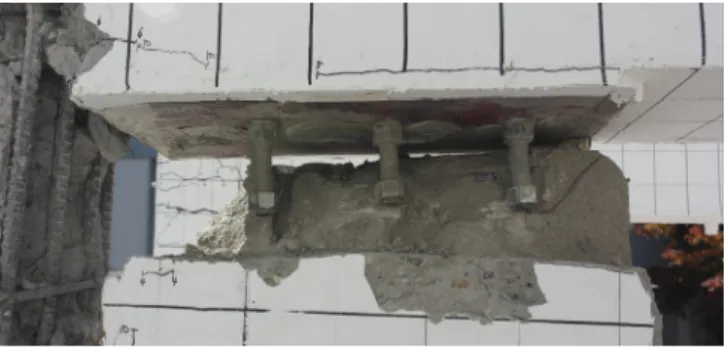 Table 2. Strength of Anchor  Anchors Yield  Strength [MPa] Tensile  Strength [MPa] Effective  Section Area  [mm 2 ] Cast-in M24 350 450 353 Post Installed M24 400 500 353 4.0 3.0 2.0 1.0 0.0 -1.0 -2.0 -3.0 -4.0 0.10 0.15 0.20 0.25 0.35 0.50 0.75 1.00 1.40 