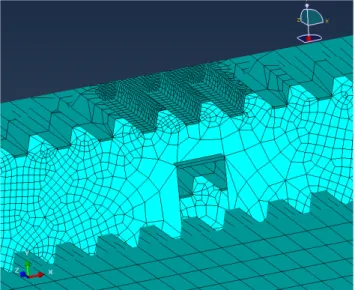 Fig. 4 Mesh for the Deck Plate in ABAQUS