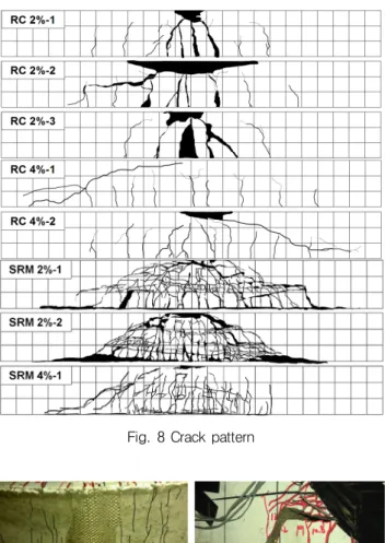 Fig. 8 Crack pattern