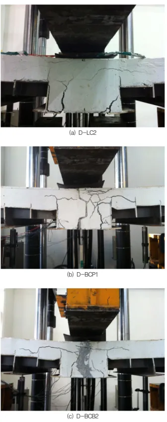 Fig. 10 Comparison of crack pattern